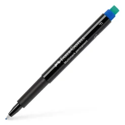 Rotulador Permanente Azul Fino Multimark Faber-Castell