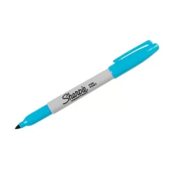 Rotulador Permanente Fine Point Celeste Sharpie
