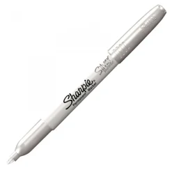 Rotulador Permanente Metálico Silver Punta Fina Sharpie