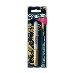 Rotulador Permanente Metálico Punta Fina Oro Sharpie 0,9mm