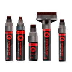 Rotulador permanente negro cobrizo Speedflow Molotow