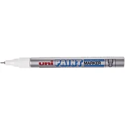 Rotulador Permanente Paint Maker PX-203 Plata Uni-Ball 1mm