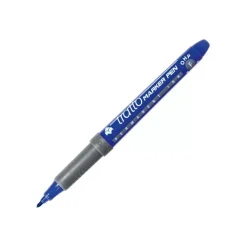 Rotulador permanente punta fina azul Tratto 0,6mm