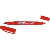 Rotulador rojo doble punta Monotwin Tombow
