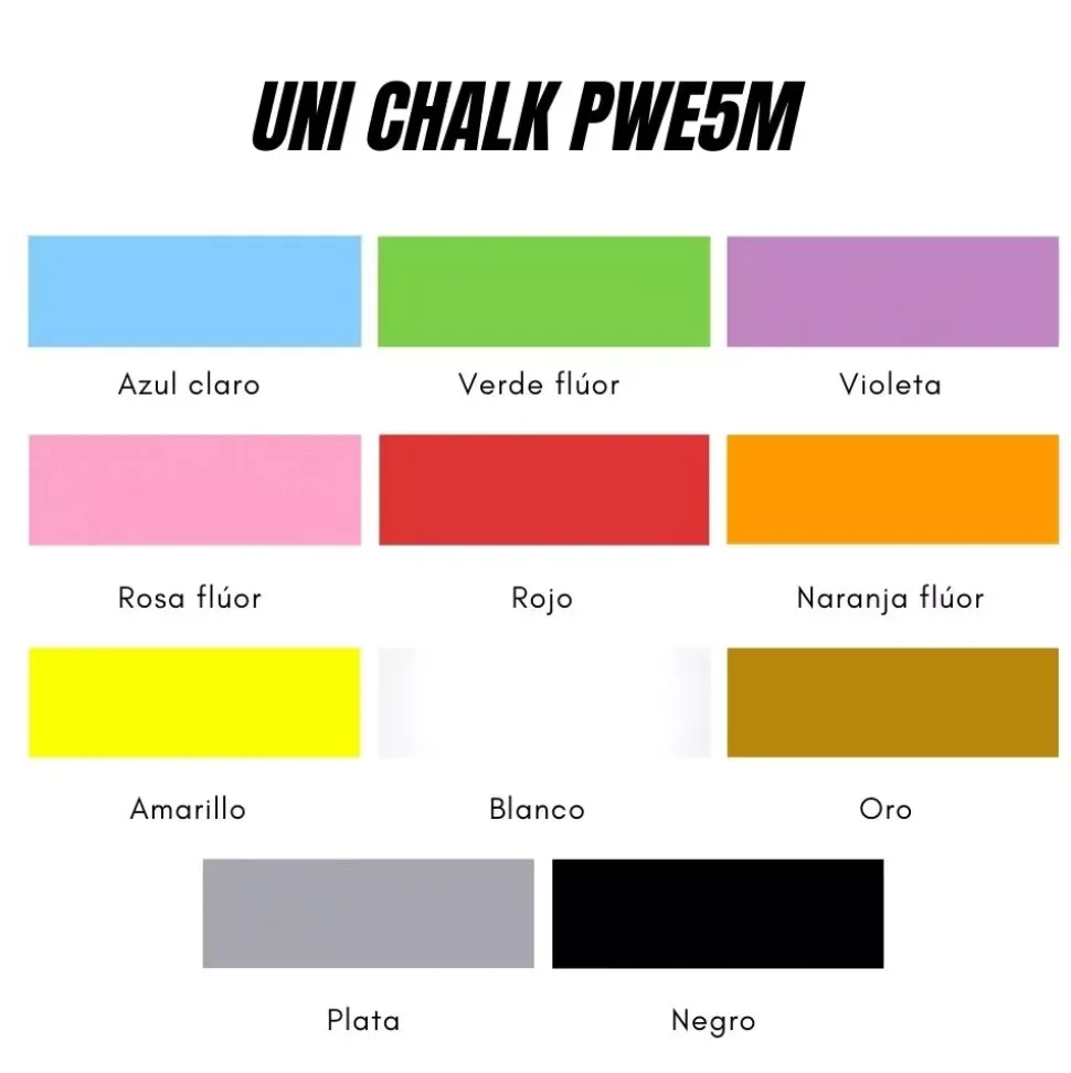 Rotulador Uni Chalk Marker Posca PWE5M