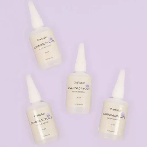 Set 12 Adhesivos de Cianoacrilato Craftelier 50g