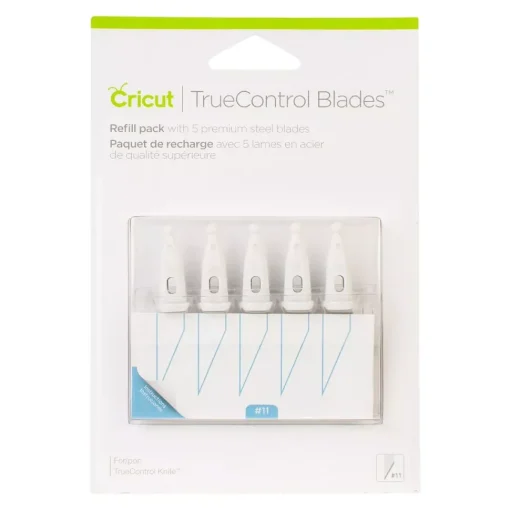 Set 5 Cuchillas de repuesto Bisturí TrueControl Cricut