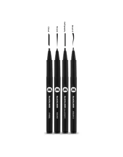 Set #3 de 4 rotuladores Blackliner Molotow