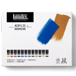 Set 12 Gouache Acrílico Essentials Liquitex 22ml