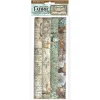 Set 4 hojas de tela Fabric Songs Of The Sea Stamperia 30x30cm