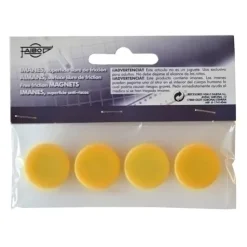 Set 4 Imanes Amarillos Faibo 20mm
