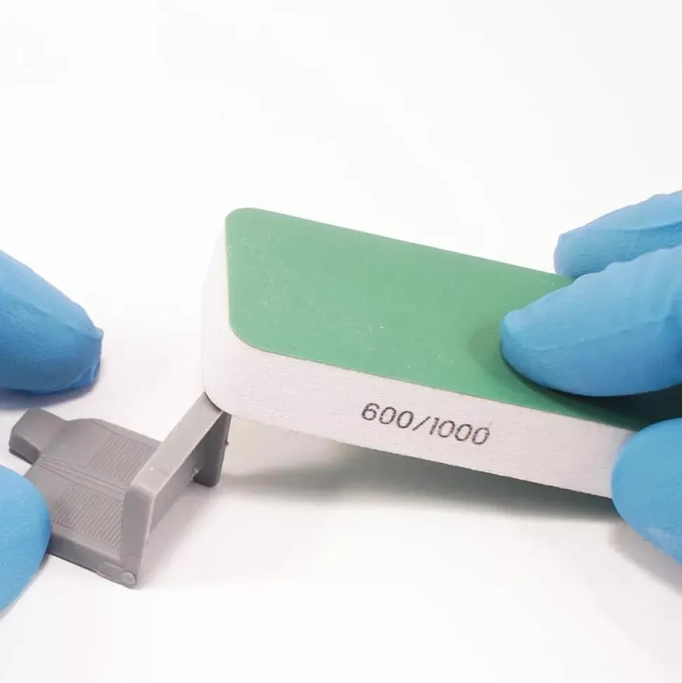 Set 3 lijas flexibles de doble grano #2 Vallejo 12mm