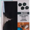 Set 4 moldes posavasos Gedeo Pebeo