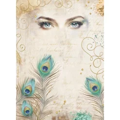 Set 6 papeles de arroz Masquerade Stamperia 21x30cm