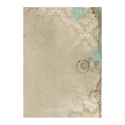 Set 8 papeles de arroz Music Stamperia 10x15cm