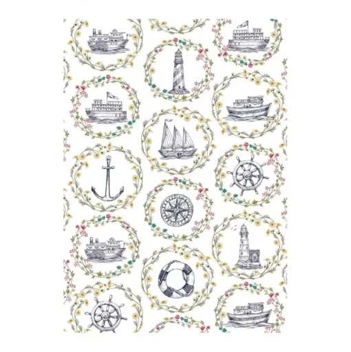 Set 4 papeles para decoupage Collector Diary III Alberto Juarez A4