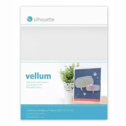 Set 6 Papeles Vellum Silhouette