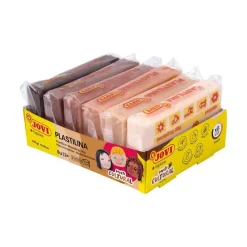 Set 6 Pastillas de Plastilinas Multicultural Jovi 50gr