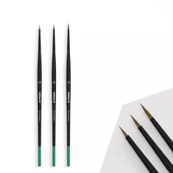 Set 3 pinceles modelismo Definition Pro Modeler Vallejo