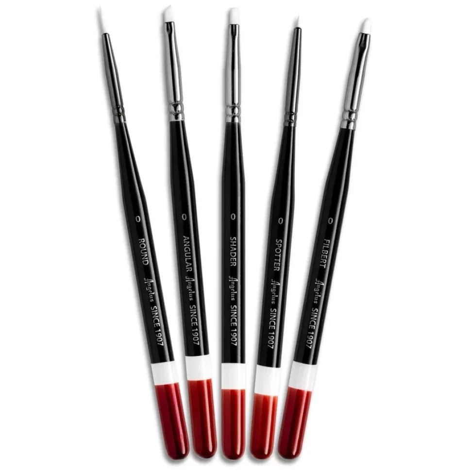 Set 5 pinceles surtidos Micro Detail Angelus