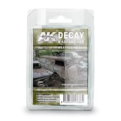 Set 3 pinturas decadencia y abandono AK Interactive 35ml