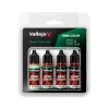 Set 4 pinturas para modelismo 384 Verdes Game Color Vallejo 18ml