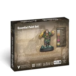 Set 12 pinturas para modelismo 201 Essential Squidmar Fantasy Vallejo 18ml