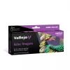 Set 8 pinturas para modelismo 195 Aztec Dragons Fantasy Vallejo 18ml