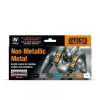 Set 8 pinturas para modelismo 212 Metales no metálicos Game Color Effects Vallejo 17ml