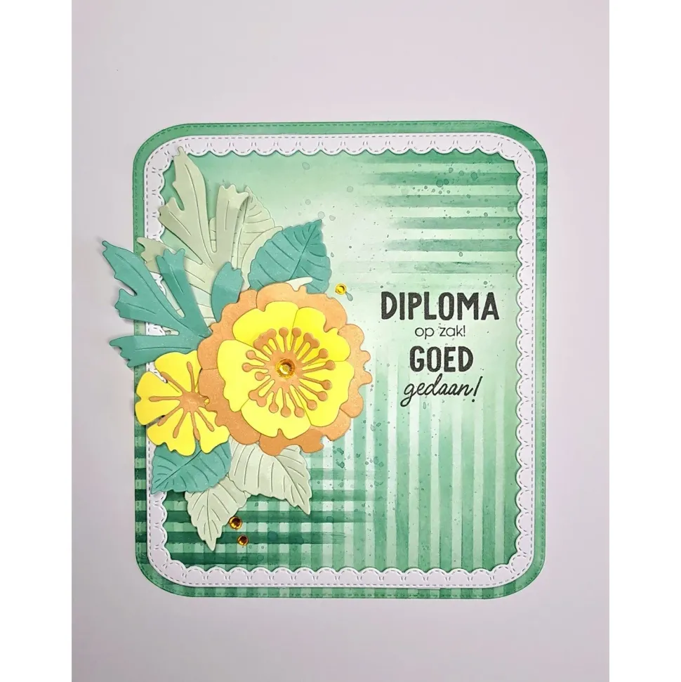 Set 2 plantillas de stencil Stripes Essentials Studio Light