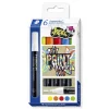 Set 6 rotuladores acrílicos Lumocolor Staedtler