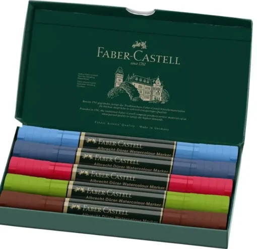 Set 5 Rotuladores Acuarelables Esbozos Urbanos Albrecht Dürer Faber-Castell