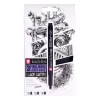 Set 3 rotuladores calibrados Pigma Micron Black Edition Sakura