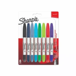 Set 8 Rotuladores Permanentes Doble Punta Sharpie