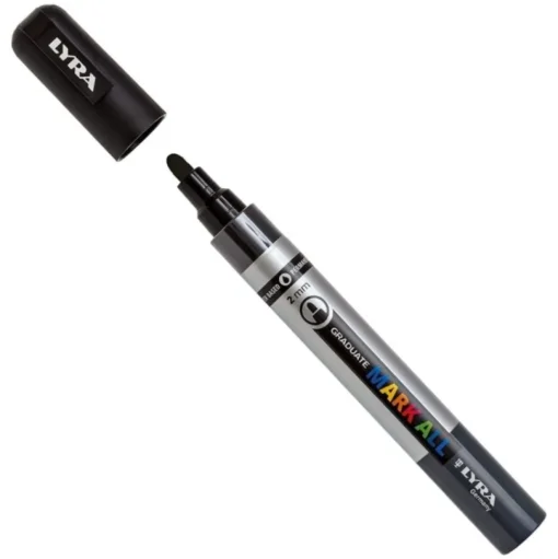 Set 8 rotuladores permanentes Mark All Lyra 2mm