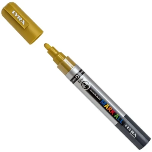 Set 8 rotuladores permanentes Mark All Lyra 2mm