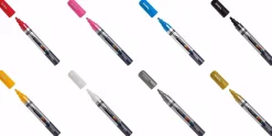 Set 8 rotuladores permanentes Mark All Lyra 2mm