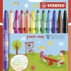 Set 12 Rotuladores Punta Gruesa STABILO Power Max