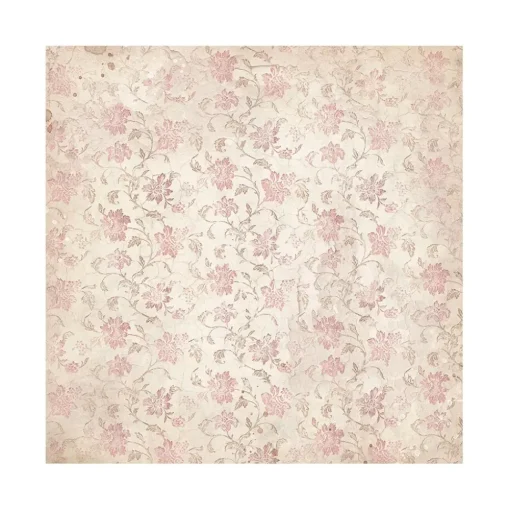 Set 4 Telas de Encuadernar Romance Forever Stamperia 30x30cm