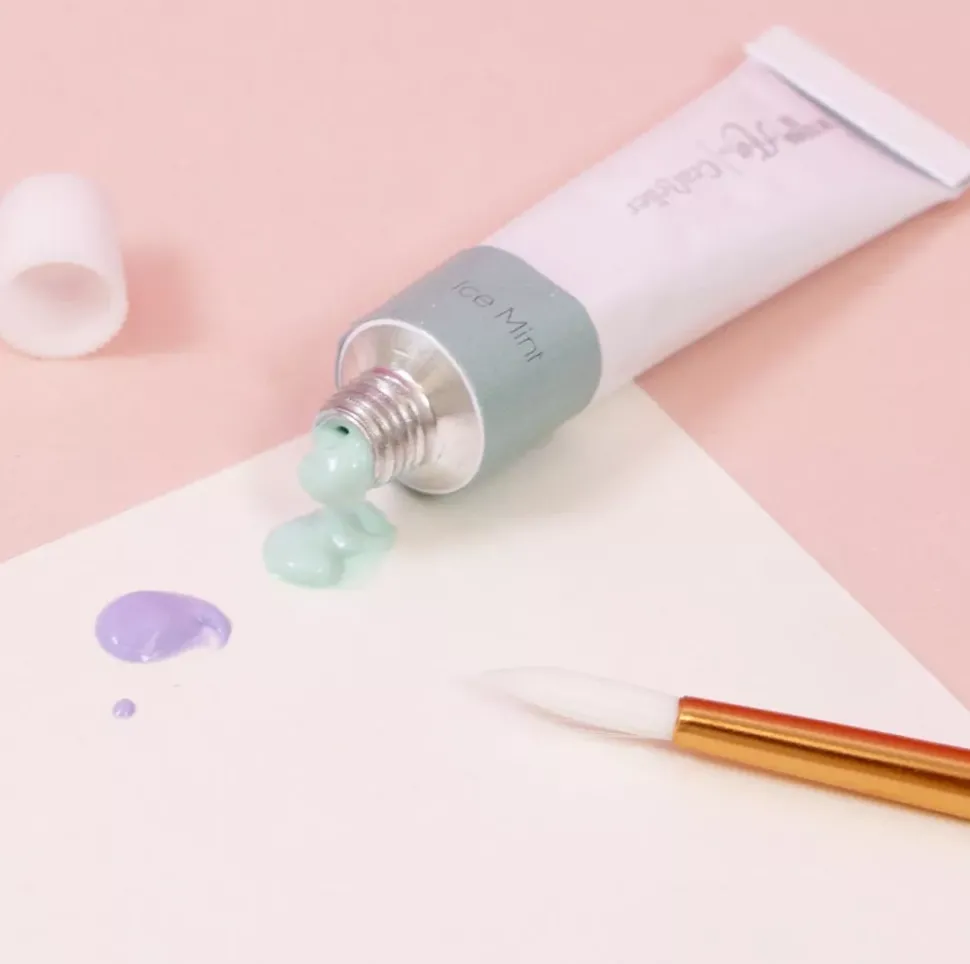 Set 12 Tubos Acrílicos Colores Pastel Craftelier