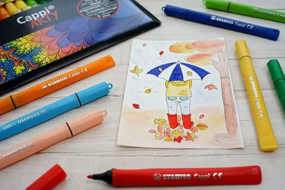 Set Arty 18 Rotuladores STABILO Cappi