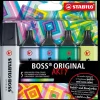 Set Arty 5 Subrayadores Colores Fríos STABILO Boss Original