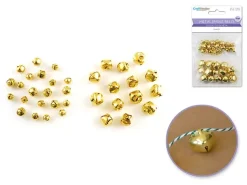 Set Cascabeles Dorados MultiCraft