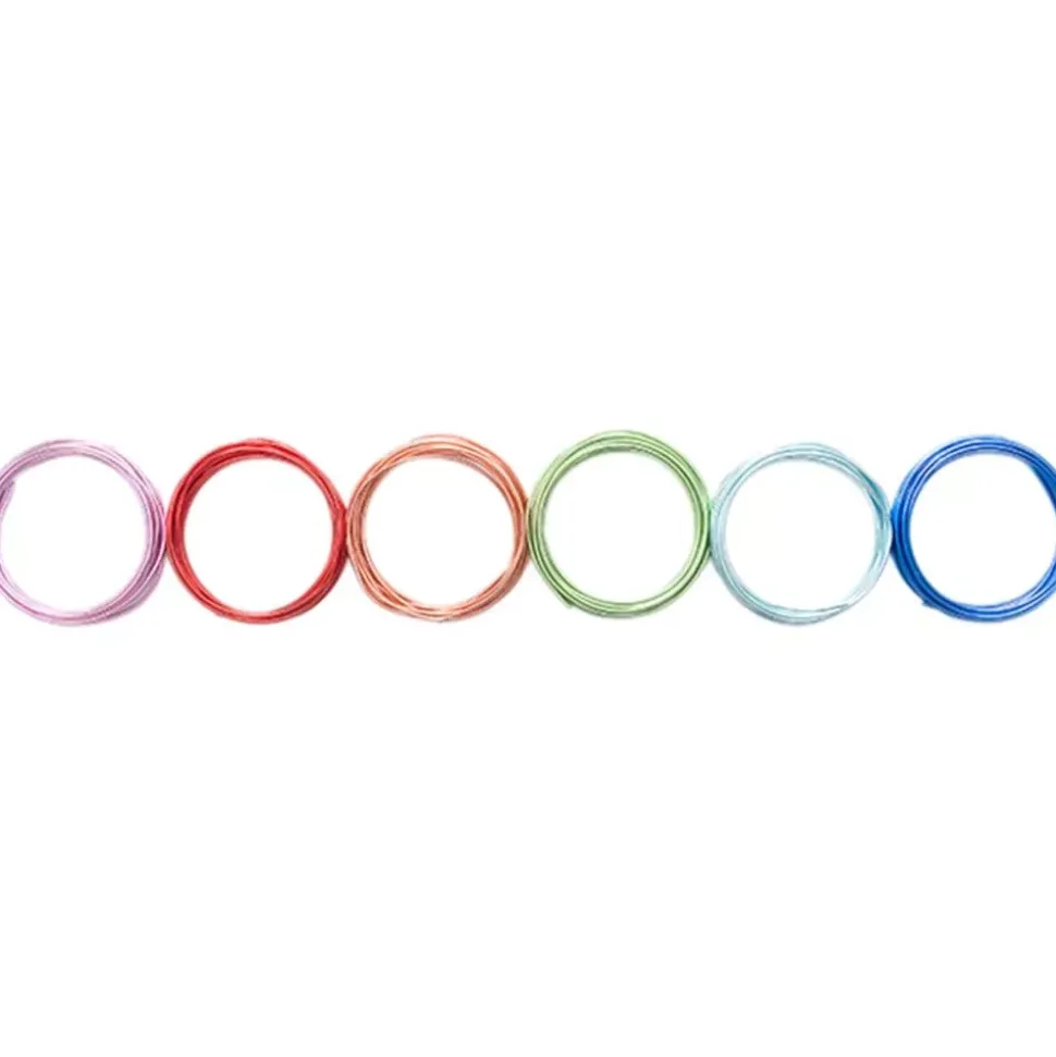 Set de 6 alambres colores básicos para Happy Jig