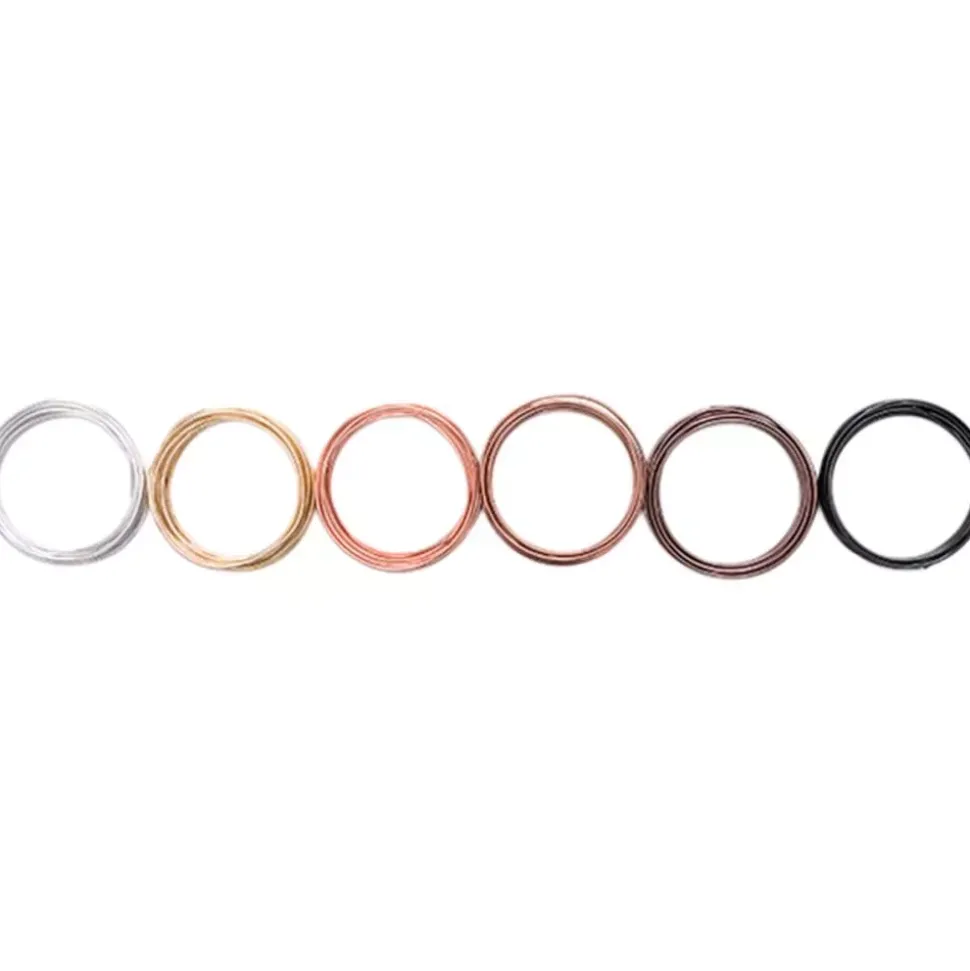 Set de 6 alambres colores metálicos para Happy Jig