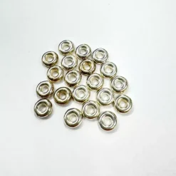 Set de 20 arandelas plateadas