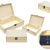 Set de 3 Cajas de Madera Rectangular MultiCraft