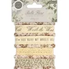 Set de 4 Cintas Belle Fleur Craft Consortium