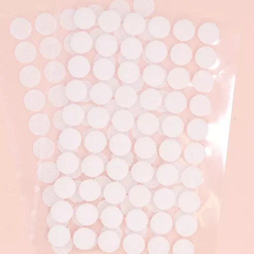 Set de 60 Círculos de Velcro Craftelier 13mm