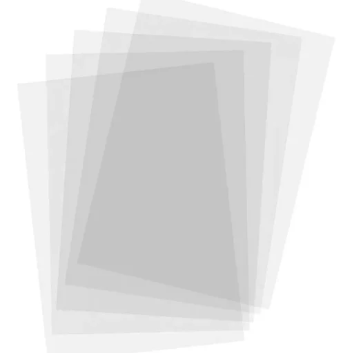 Set de 5 Hojas de Acetato Frosted para Stencil A4 0,7mm